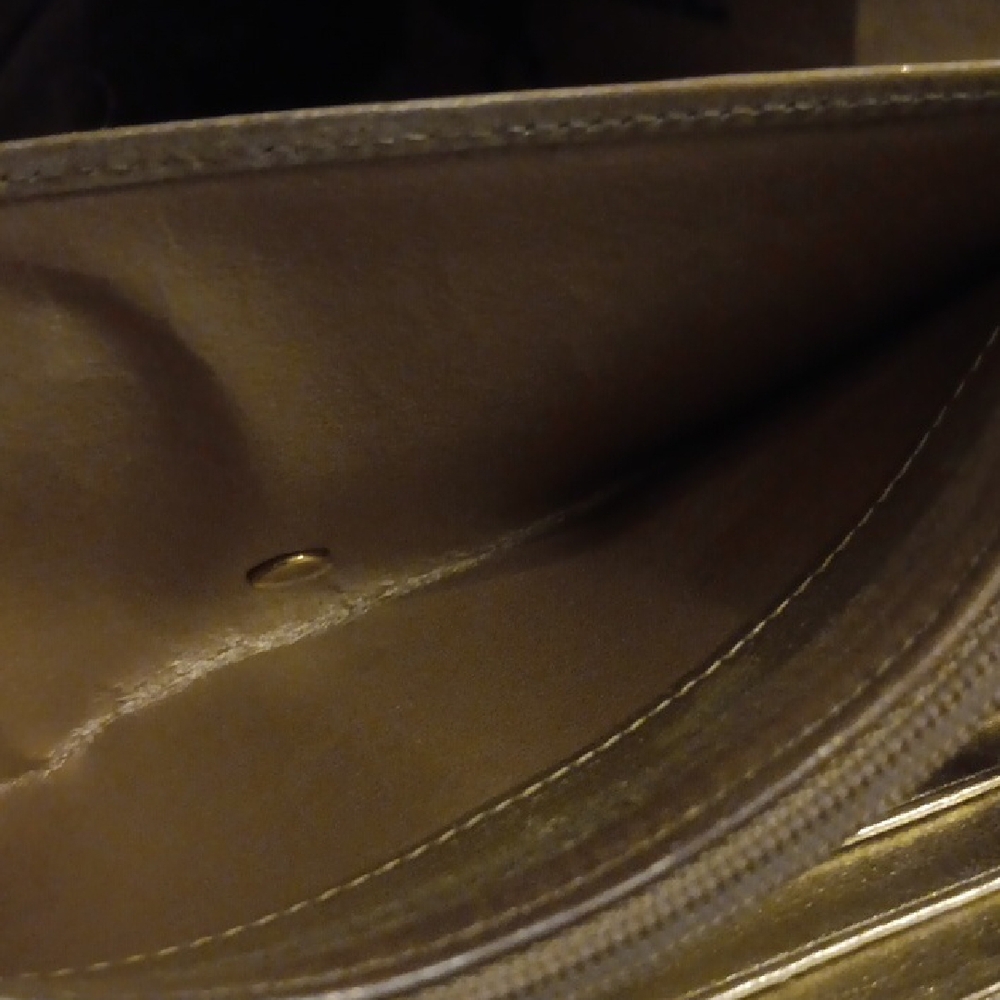CARTIER Vintage Rare Gold Marcello Calfskin Long Wallet (EUC) - Picture 8 of 13